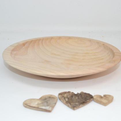 Holz Kinderteller Kinder Teller Kindergeschirr Esche ∅18 cm Holzteller Esche