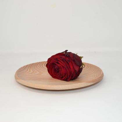 Holz Kinderteller Kinder Teller Kindergeschirr Lärche ∅18 cm Holzteller Esche