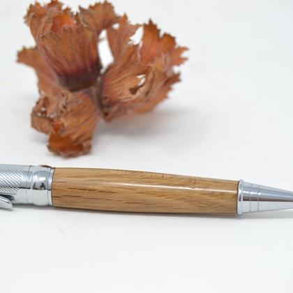 Holz Kugelschreiber Holz Eiche Handarbeit Kugelschreiber Geschenk Unikat - Image 2