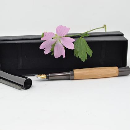 Holz Füllfeder Füller Zeder Handarbeit Schraubkappe Unikat Geschenk