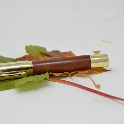 Holz Rollerpen Zwetschke Rollerball Kugelschreiber Pen handmade - Image 3