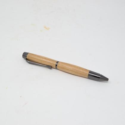Holz Drehkugelschreiber Kugelschreiber Pen Kirsche gun metallic Unikat Gravur