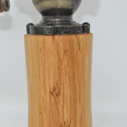 Holz Gewürzmühle Mühle Weide Pfeffermühle antik optik Geschenk - Image 2