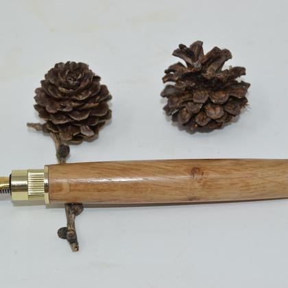 Holz Füller Füllfeder Brieföffner Set Eiche Holz handmade Geschenkset - Image 3