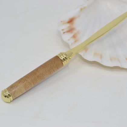 Holz Füller Füllfeder Brieföffner Set Eiche Holz handmade Geschenkset - Image 4