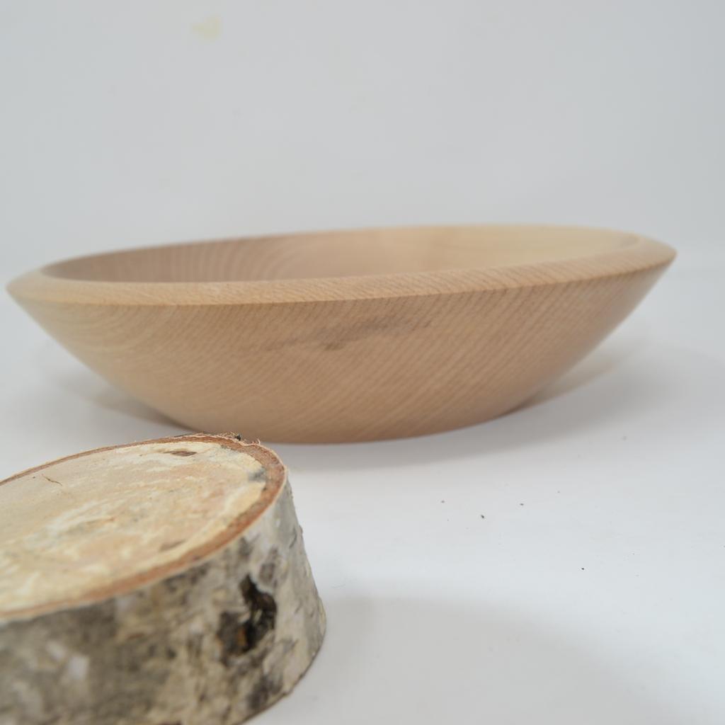Holzschale Obstschale Holzschüssel Ahorn 21x6 cm handmade made in austria - Image 4
