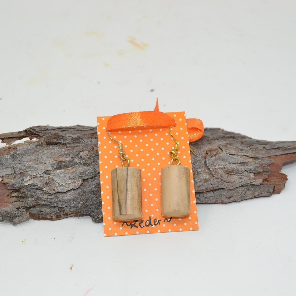 Holz Ohrringe Ohranhänger Ohrschmuck Zeder Trachtenschmuck Holzschmuck