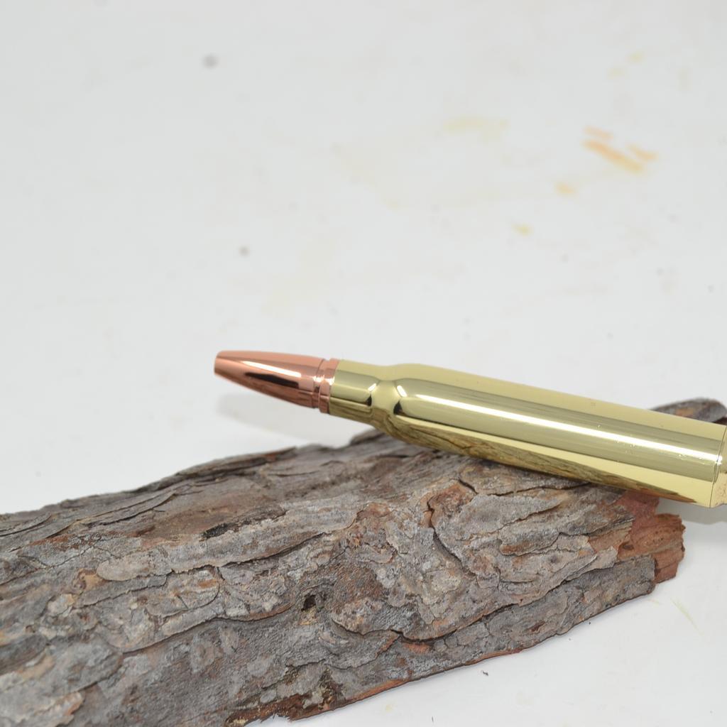 Holz Kugelschreiber Drehkugelschreiber Goldregen Jäger Gewehr handmade Geschenk - Image 3