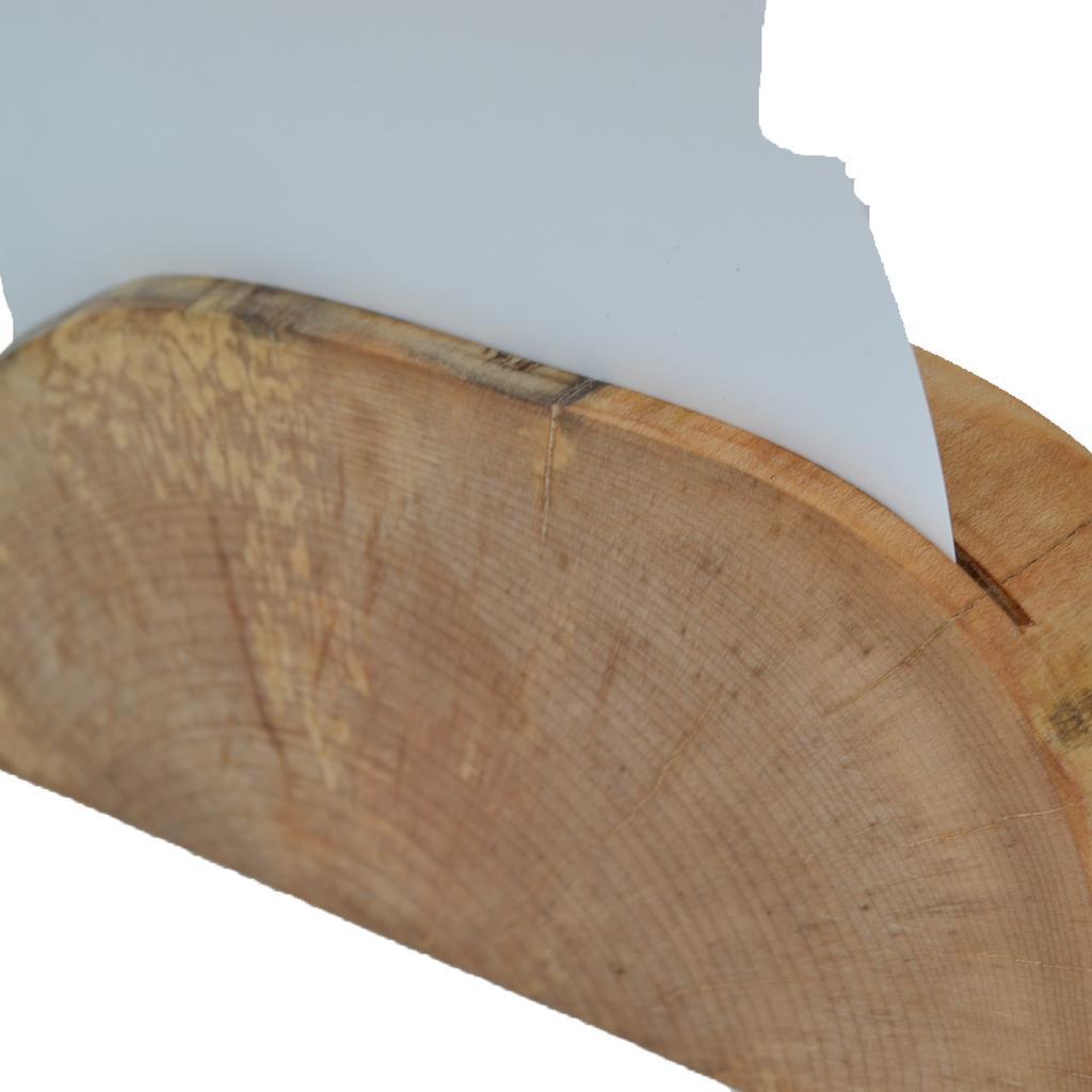 Holz Fotohalter Fotoständer Bilderhalter 22x9 Ahorn Holzdeko Unikat Handarbeit - Image 3