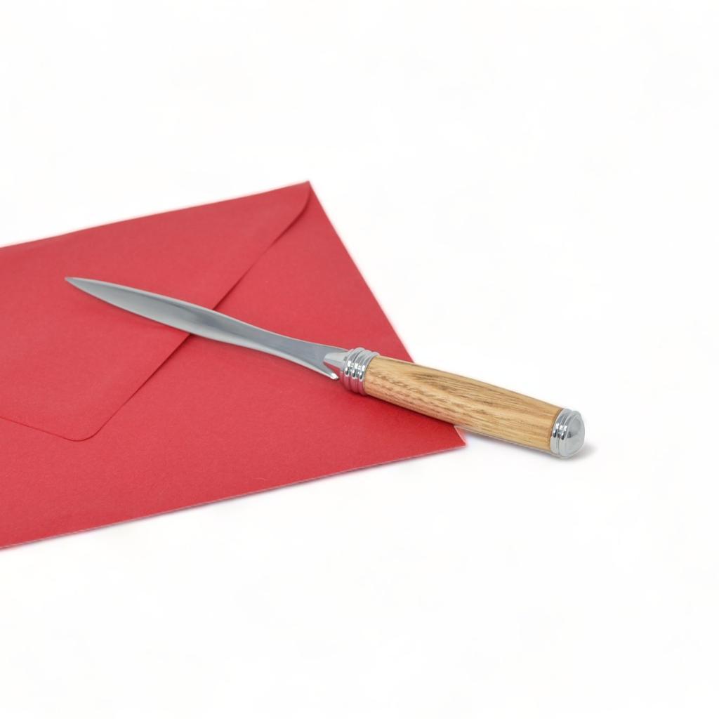 Holz Brieföffner Esche Handarbeit Unikat Geschenk Gravur möglich