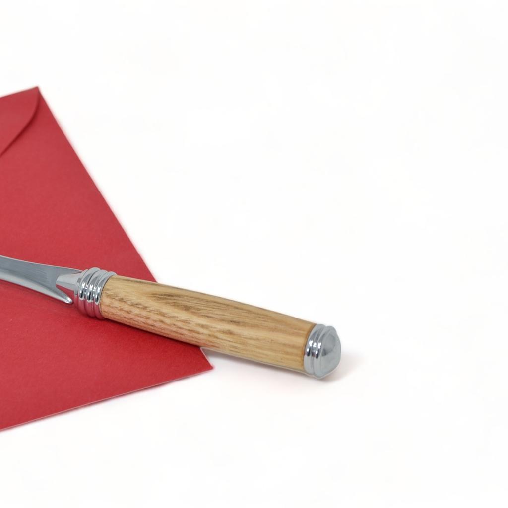 Holz Brieföffner Esche Handarbeit Unikat Geschenk Gravur möglich - Image 2