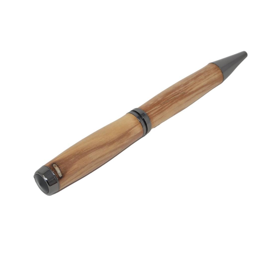 Holzkugelschreiber Birne Kugelschreiber Handarbeit Unikat - Image 2