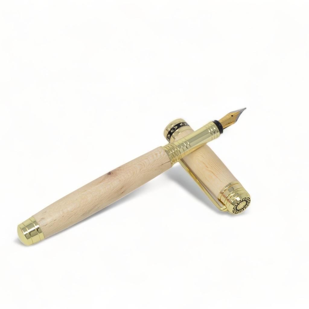 Holzfüllfeder Holzfüller Platane Unikat handmade Geschenksidee - Image 2