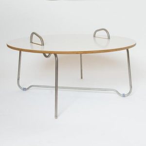 Wellenreiter Couchtisch Edelstahl