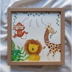 Türschild "Dschungel"