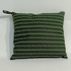 Zirbenkissen - Mini - Schwarz/grün