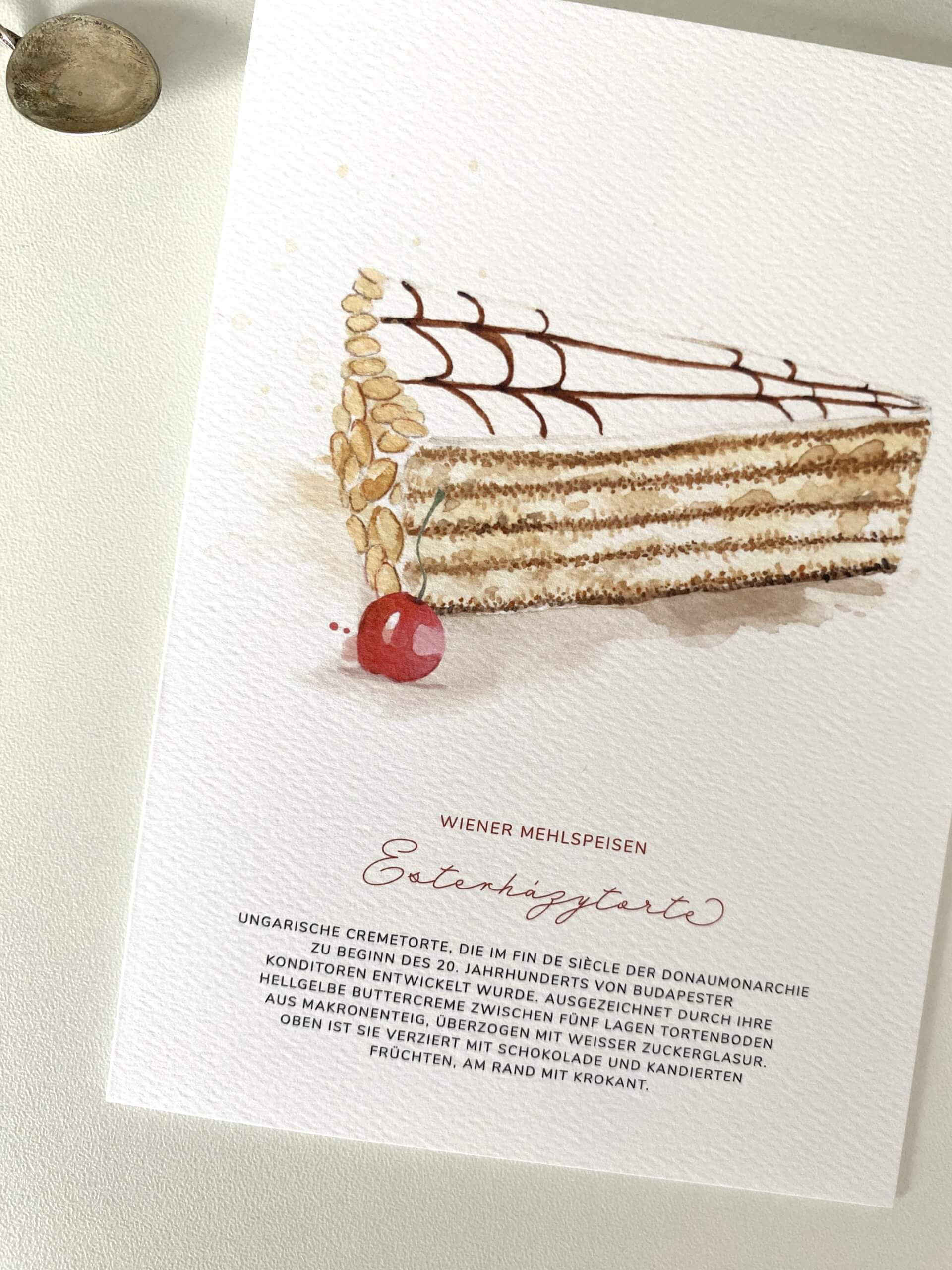Esterhazytorte Karte