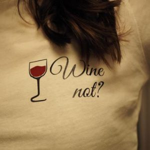 Wine not? Bügelfolie