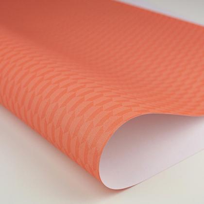 gefaltet Geschenkpapier Linienwabe Koralle - Image 2