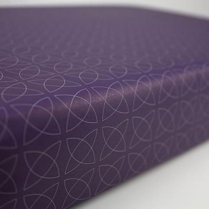 gefaltet Geschenkpapier Blüte Violett - Image 3