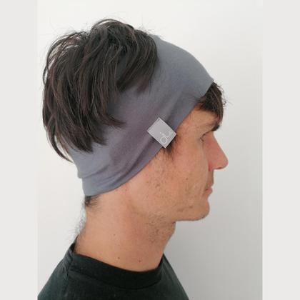 Stirnband "grey single"