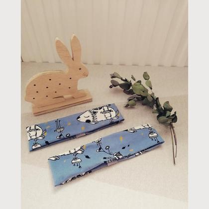 Stirnband "Baby blue"