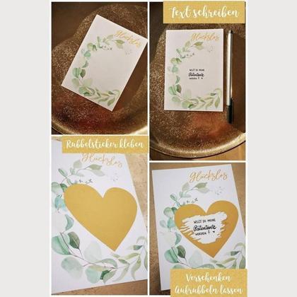 2 Glückslose + Kuverts / Rubbellose (z.B. Willst du meine Trauzeugin werden?) - Image 2