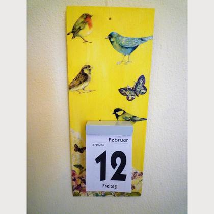 Halterung Abreißkalender