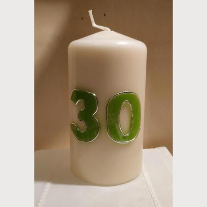 Happy Birthday 30er Kerze