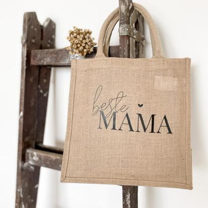 Midi Jute „beste Mama“