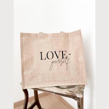 Jumbo Jute „Love yourself“