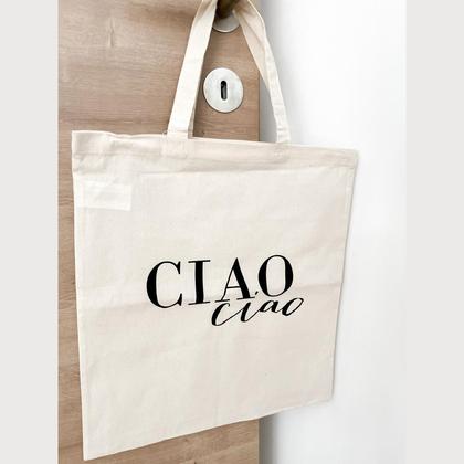 Baumwollshopper „Ciao ciao“