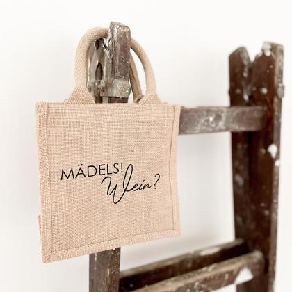 Mini Jute „Mädels! Wein?“