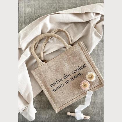 Mini Jute „you‘re the coolest mum“