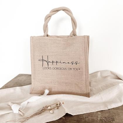 Midi Jute „Happiness“