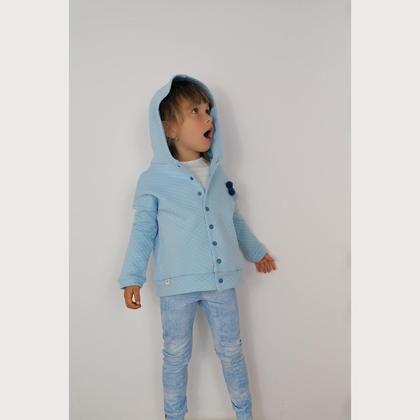 Kapuzenjäckchen Blau