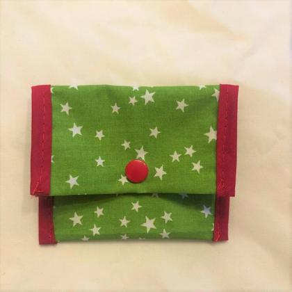 Tascherl - Grün Sterne