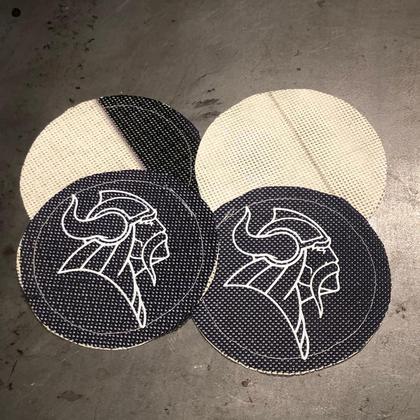 Upcycling - Tischset - "Vienna Vikings" - Image 4