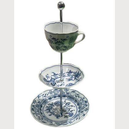 Etagere "Zwiebelmuster"