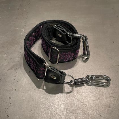 Taschengurt - Blume Lila