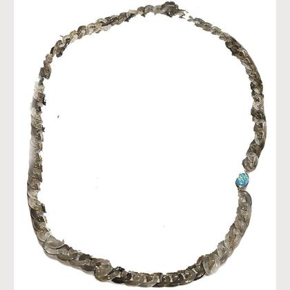 Kette Ida Anna Ella Ingeborg - Schildpatt und Türkis