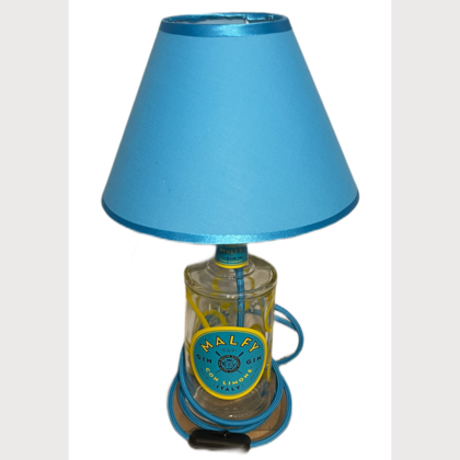 Flaschenlampe - Malfy con Limone und con Lampenschirm