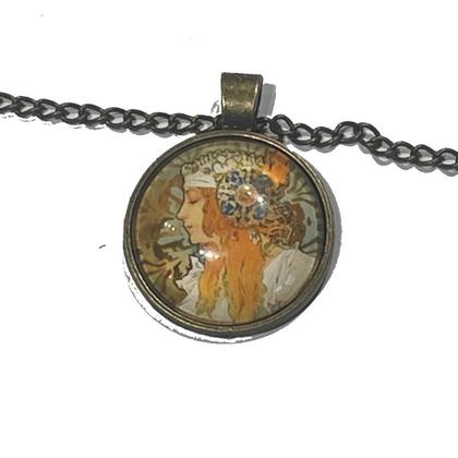 Kette - Jugendstil Helm