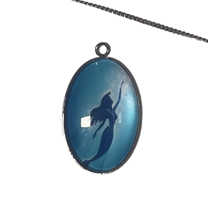 Kette - Nixe in Blau - auftauchen