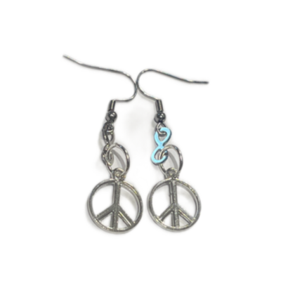 Ohrring Unendlicher Frieden