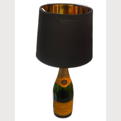Flaschenlampe - Veuve Cliquot Schwarz