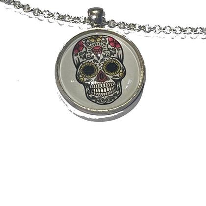 Kette - Sugar Skull - Diamant
