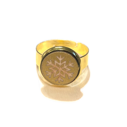 Ring - Schneeflocke