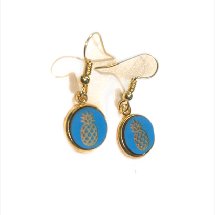 Ohrringe Ananas