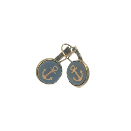 Ohrringe Anker